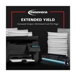 Online Factory Reconditioned Remanufactured 12,500 Page-Yield Replacement High-Yield Toner for 508X (CF360X) - Black Office Electronics & Batteries