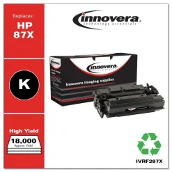 Discount Factory Reconditioned 18000 Page-Yield Remanufactured High-Yield Toner - Black Office Electronics & Batteries