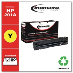 Discount Factory Reconditioned IVRF402A 1400 Page-Yield Remanufactured Toner - Yellow Office Electronics & Batteries