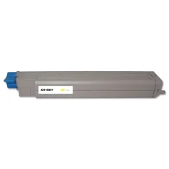 Online Factory Reconditioned 15000 Page-Yield Remanufactured Toner (Type C7) Replacement for 42918901 - Yellow Office Electronics & Batteries