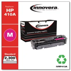 Best Factory Reconditioned Remanufactured 2,300 Page-Yield Replacement Toner for 410A (CF413A) - Magenta Office Electronics & Batteries