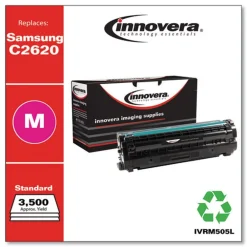 Clearance Factory Reconditioned 3500 Page-Yield Remanufactured High-Yield Toner Replacement for CLT-M505L (SU304A) - Magenta Office Electronics & Batteries