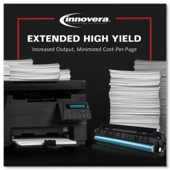 Sale Factory Reconditioned Remanufactured 25000 Page High Yield Toner Cartridge - Black Office Electronics & Batteries