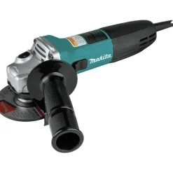 Hot Factory Reconditioned 4 in. Slide Switch Angle Grinder with Tool Case Angle Grinders