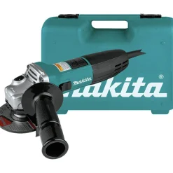 Hot Factory Reconditioned 4 in. Slide Switch Angle Grinder with Tool Case Angle Grinders