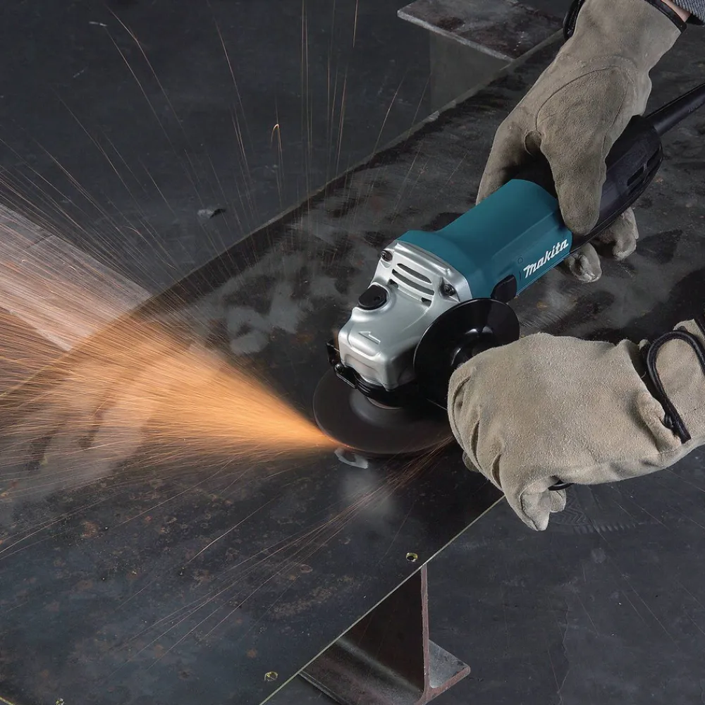 Hot Factory Reconditioned 4 in. Slide Switch Angle Grinder with Tool Case Angle Grinders