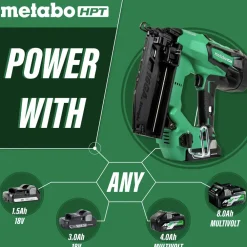 Best Factory Reconditioned 18V Brushless Lithium-Ion 16 Gauge Cordless Straight Brad Nailer Kit (3 Ah) Nailers & Staplers