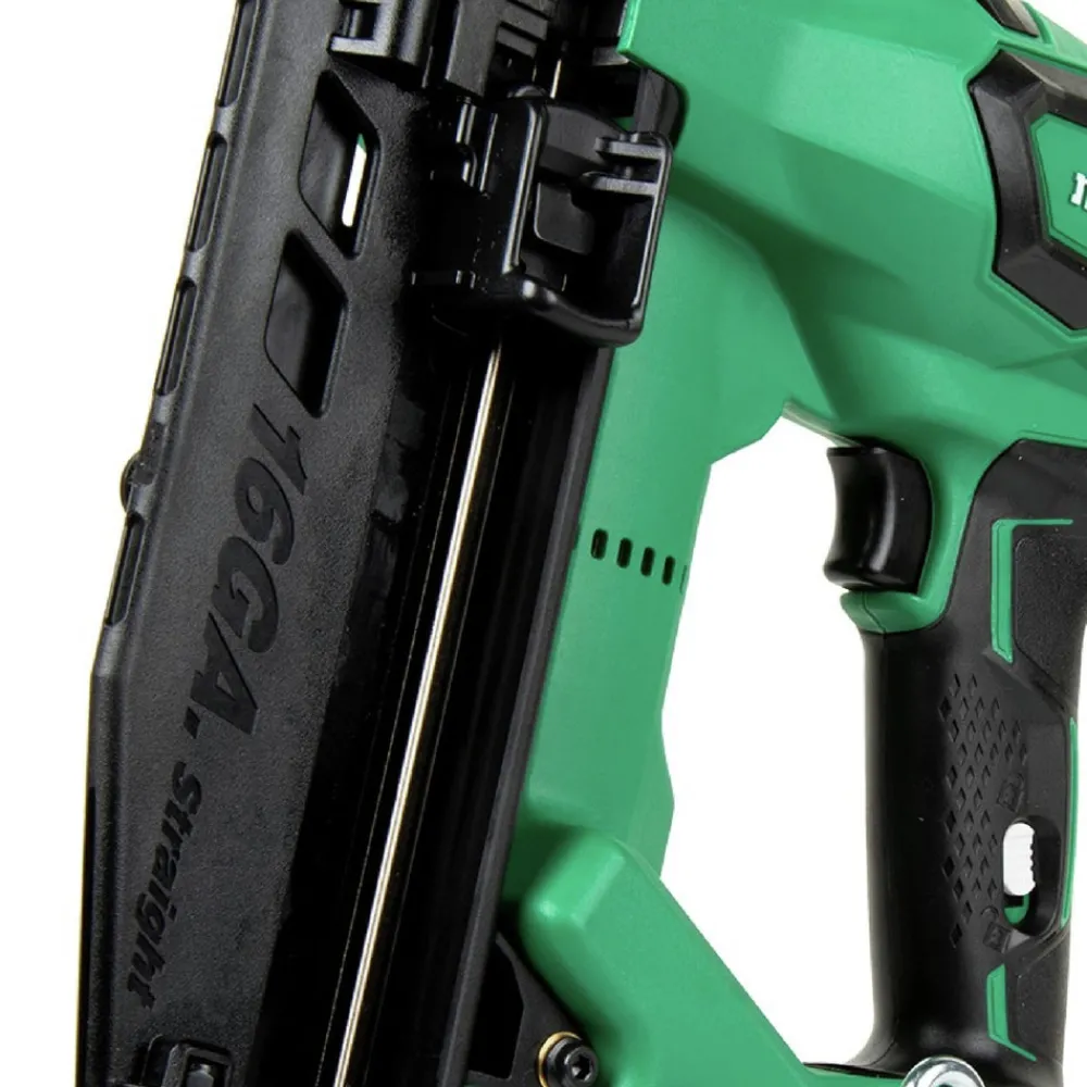 Best Factory Reconditioned 18V Brushless Lithium-Ion 16 Gauge Cordless Straight Brad Nailer Kit (3 Ah) Nailers & Staplers