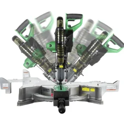 New Factory Reconditioned 15 Amp Dual Bevel 12 in. Corded Miter Saw with Laser Guide Miter Saws|Scroll Saws