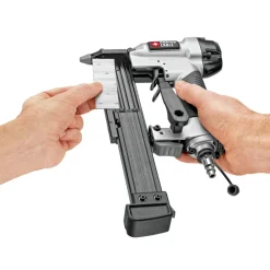 Discount Factory Reconditioned 23-Gauge 1-3/8 in. Pin Nailer Pneumatic Nailers And Staplers