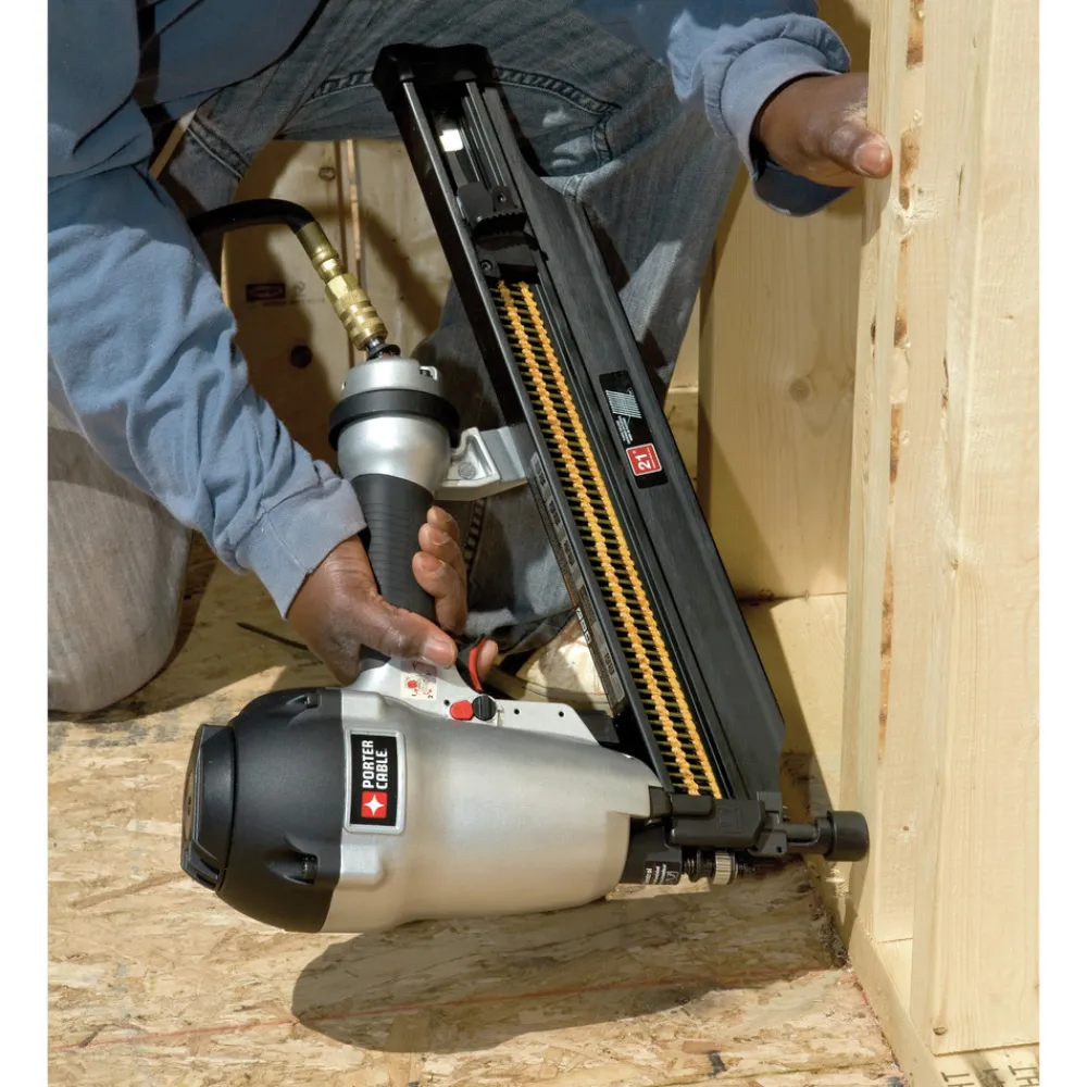 Hot Factory Reconditioned 22 Degree 3-1/2 in. Full Round Head Framing Nailer Kit Pneumatic Nailers And Staplers
