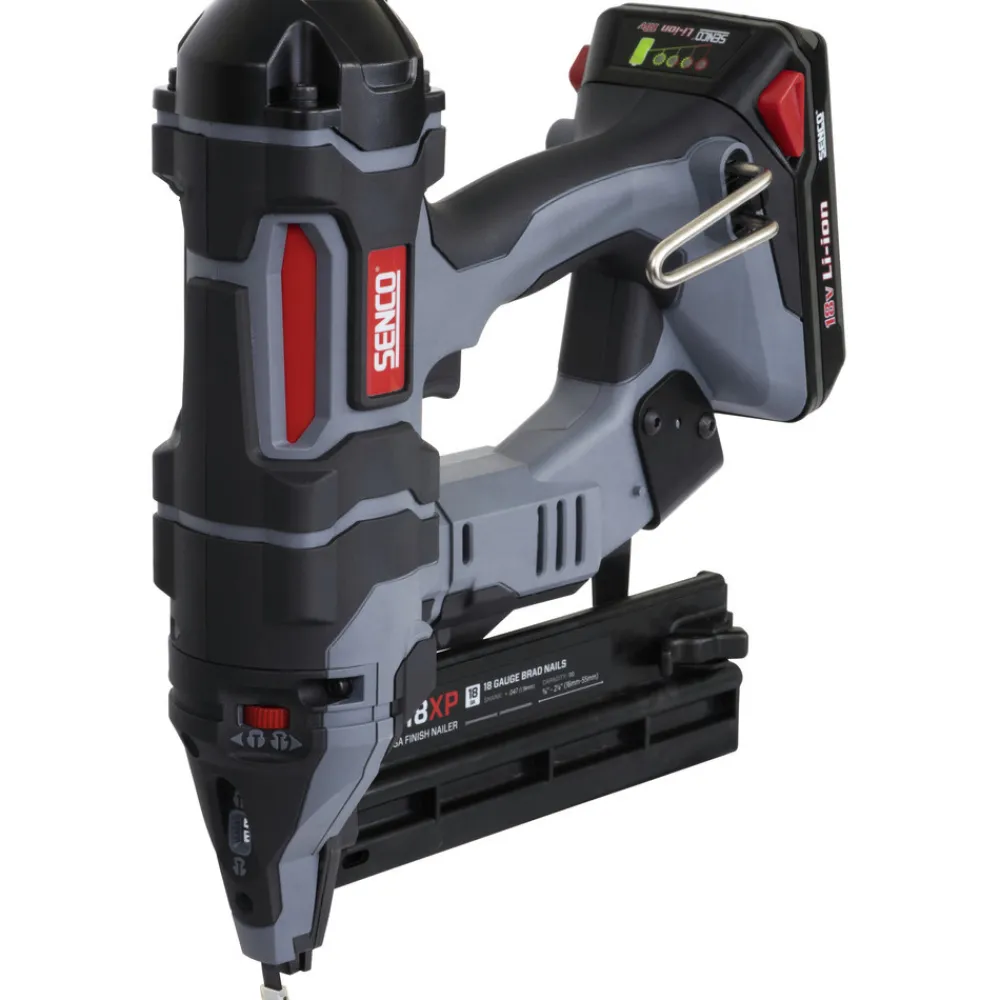 Best Factory Reconditioned F-18XP 18V Lithium-Ion 2-1/8 in. Cordless 18 Gauge Brad Nailer Kit (1.5 Ah) Nailers & Staplers