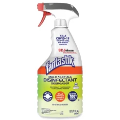 Best 32 oz. Spray Bottle Multi-Surface Disinfectant Degreaser - Herbal Cleaning & Janitorial Supplies