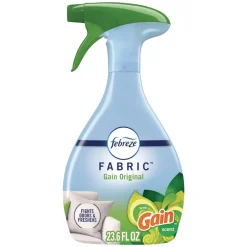 Sale FABRIC 23.6 oz. Spray Bottle Refresher/Odor Eliminator - Gain Original (4/Carton) Cleaning & Janitorial Supplies