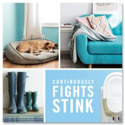 Outlet PLUG 2.5 in. x 3 in. x 4 in. Air Freshener Warmer - Off White Odor Control