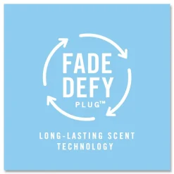 Outlet PLUG 2.5 in. x 3 in. x 4 in. Air Freshener Warmer - Off White Odor Control