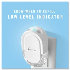 Outlet PLUG 2.5 in. x 3 in. x 4 in. Air Freshener Warmer - Off White Odor Control