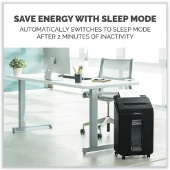 100 Auto/10 Manual Sheet Capacity Micro-Cut Shredder Office Electronics & Batteries