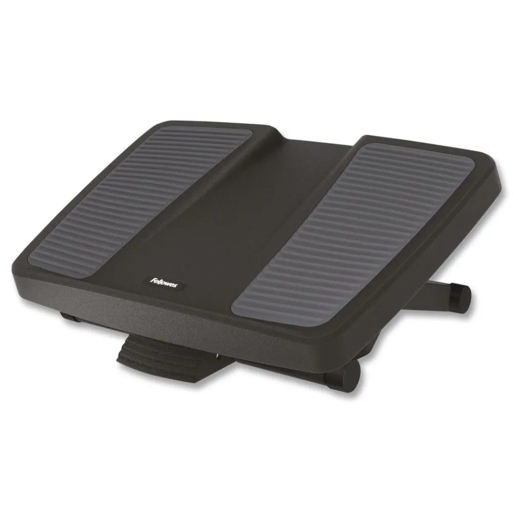 Sale 17.75 in. W x 13.25 in. D x 4 in. to 6.5 in. H HPS Ultimate Foot Support - Black/Gray Office Furniture & Lighting