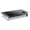 Clearance 27 in. x 14 in. x 4 in. to 6.5 in. Office Suites Premium Monitor Riser - Black/Silver Office Furniture & Lighting