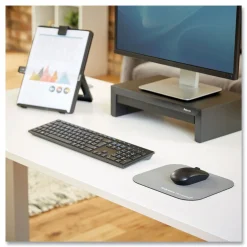 Sale 9 in. x 8 in. Mouse Pad with Microban Protection - Graphite Office Furniture & Lighting
