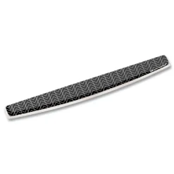 Discount 18.5 in. x 2.31 in. Photo Gel Keyboard Wrist Rest with Microban Protection - Chevron Design Office Furniture & Lighting