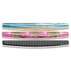 Discount 18.5 in. x 2.31 in. Photo Gel Keyboard Wrist Rest with Microban Protection - Chevron Design Office Furniture & Lighting