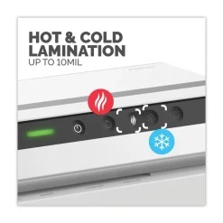 Hot 6 Rollers 12.5 in. Max Document Width 10 mil Max Document Thickness Jupiter 125 Laminator Office Presentation Supplies