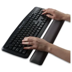 Outlet 18.5 x 2.75 Gel Keyboard Wrist Rest - Graphite Office Furniture & Lighting