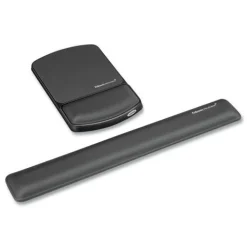 Discount 18.37 x 2.75 Keyboard Wrist Support with Microban Protection - Graphite Office Furniture & Lighting