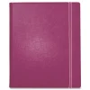 Best 17-Month: Aug 2025 to Dec 2026 10.88 in. x 8.5 in. Soft Touch Planner - Fuchsia Cover Calendars & Planners