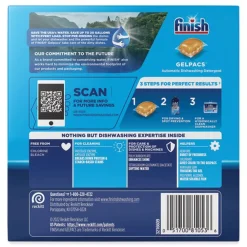 Outlet Box of 32 Dish Detergent Gelpacs - Orange Scent (8/Carton) Cleaning & Janitorial Supplies