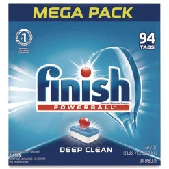 Hot Powerball Dishwasher Tabs - Fresh Scent (376/Carton) Cleaning & Janitorial Supplies