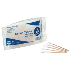 Online 3 in. Cotton-Tipped Applicators Refill for SmartCompliance Business Cabinet Emergency Response