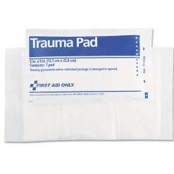 Best 5 in. x 9 in. SmartCompliance Sterile Trauma Pad Emergency Response