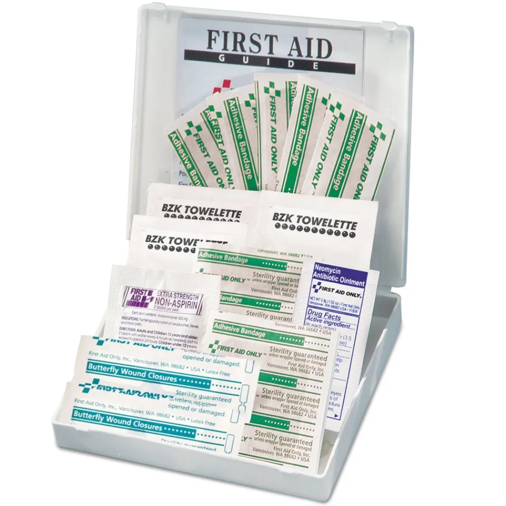 Online 4.75 x 3 All-Purpose First Aid Kit (21/Kit) Emergency Response