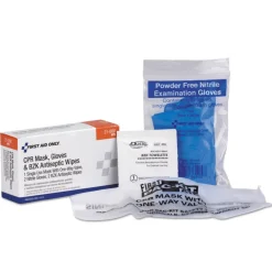 Discount CPR Mask Kit with 2 Gloves/Wipes (1-Kit) Emergency Response