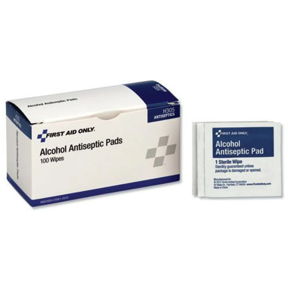 Discount Dispenser Box Alcohol Cleansing Pads (100/Box) Emergency Response
