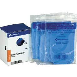 Discount Nitrile Exam Gloves Refill (4/Box) Emergency Response