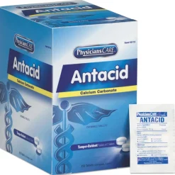 Best Over the Counter Antacid Medications for First Aid Cabinet (250/Box) Emergency Response