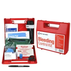 Discount 14-Piece Deluxe Bleeding Control Wall Station Single Kit Emergency Response