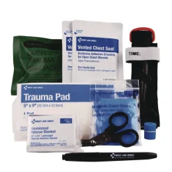 Best 16-Piece Right Response Bleeding Control Kit for Limb and Chest Wounds Emergency Response