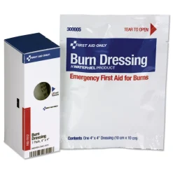 Outlet SmartCompliance 4 x 4 Burn Dressing Refill - White (1/Box) Emergency Response