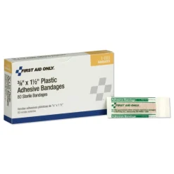 Sale SmartCompliance 0.38 x 1.5 Plastic Bandage (80/Box) Emergency Response