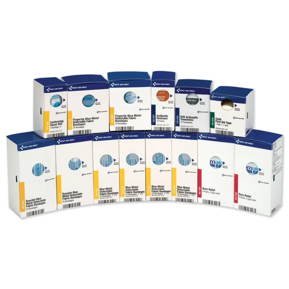 Clearance SmartCompliance Restaurant First Aid Cabinet Refill (1-Kit) Emergency Response