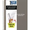 Online 7 x 5.5 Sheets (80) Wirebound Notebook - Randomly Assorted Cover Color Paper & Printables