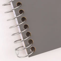 Online 7 x 5.5 Sheets (80) Wirebound Notebook - Randomly Assorted Cover Color Paper & Printables