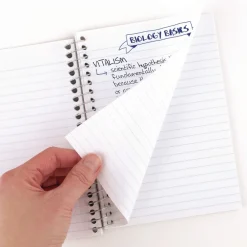 Online 7 x 5.5 Sheets (80) Wirebound Notebook - Randomly Assorted Cover Color Paper & Printables