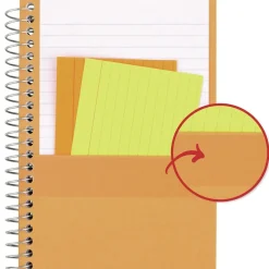 Online 7 x 5.5 Sheets (80) Wirebound Notebook - Randomly Assorted Cover Color Paper & Printables
