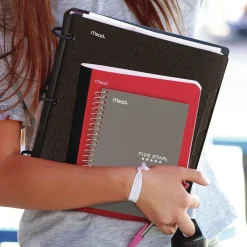 Online 7 x 5.5 Sheets (80) Wirebound Notebook - Randomly Assorted Cover Color Paper & Printables